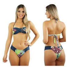 Carregar imagem no visualizador da galeria, Novo Biquini Capri Faixas Laterais Grossas Sem Elástico Verão L2