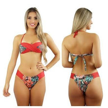 Carregar imagem no visualizador da galeria, Novo Biquini Capri Faixas Laterais Grossas Sem Elástico Verão L2